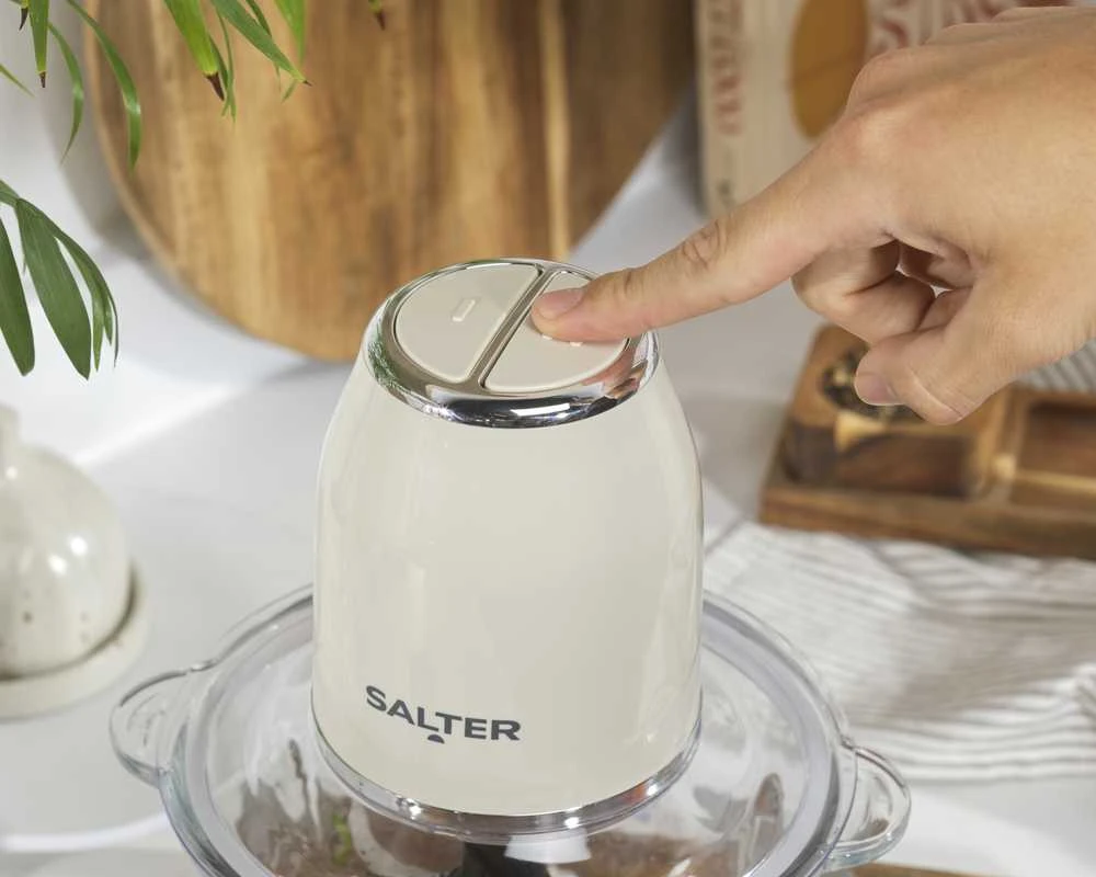 Salter EK6686CRMVDE retro stiliaus maisto smulkintuvas