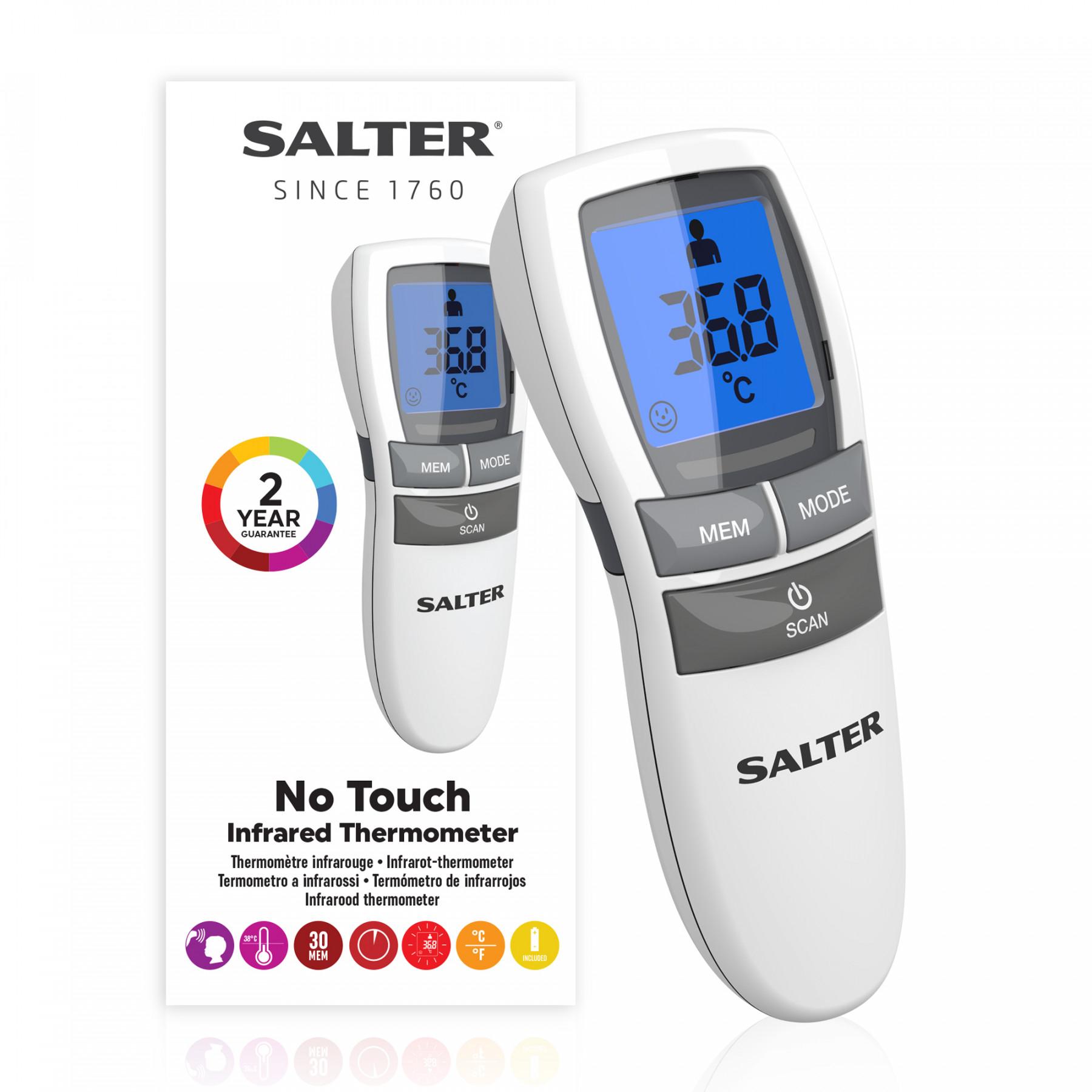 Salter TE-250-EU No Touch infraraudonųjų spindulių termometras