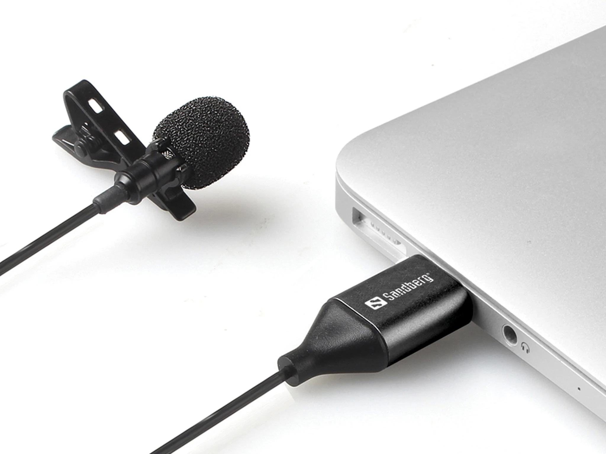 Sandberg Streamer USB klipas mikrofonas