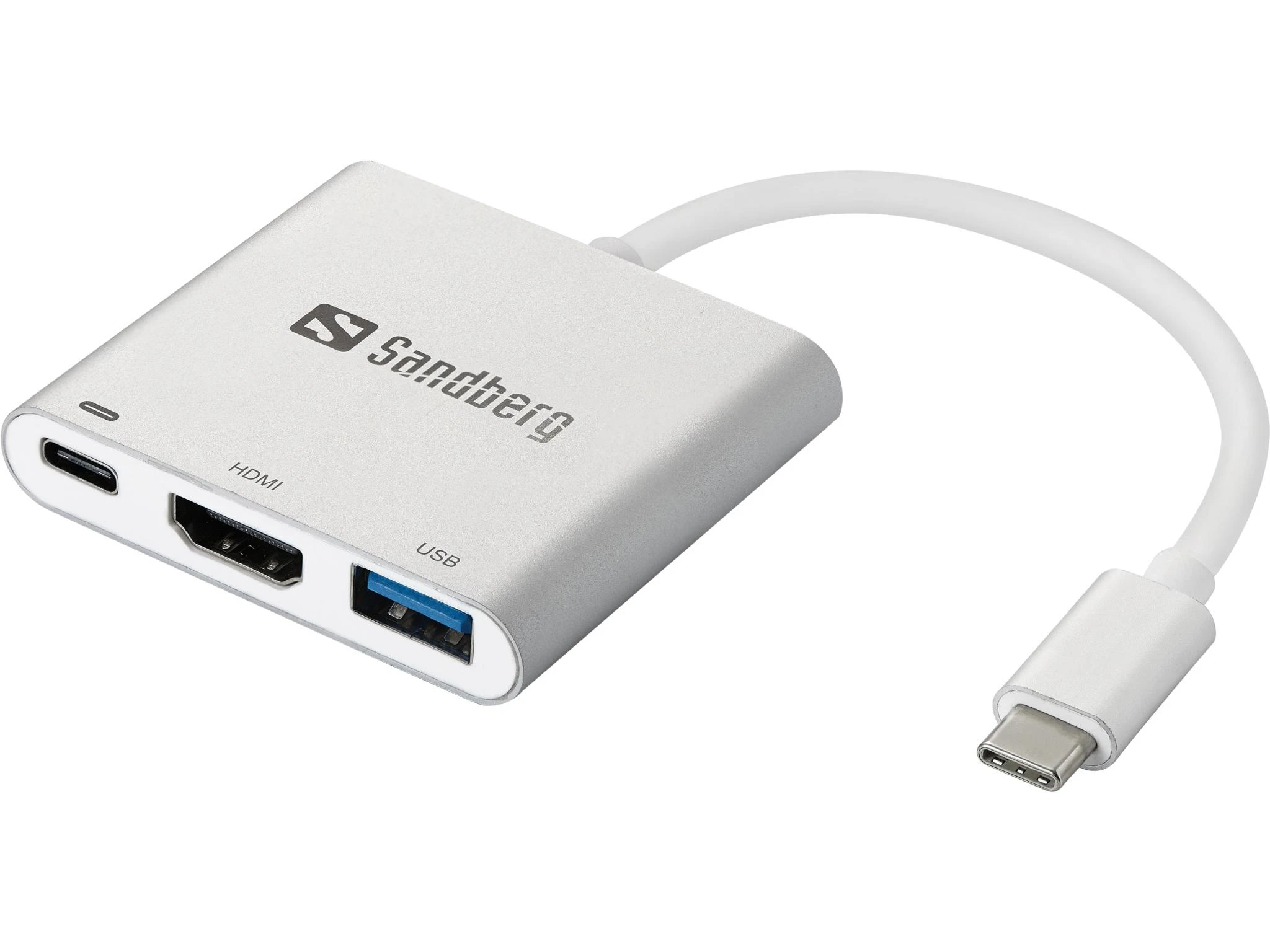 Sandberg USB-C mini dokas HDMI+USB
