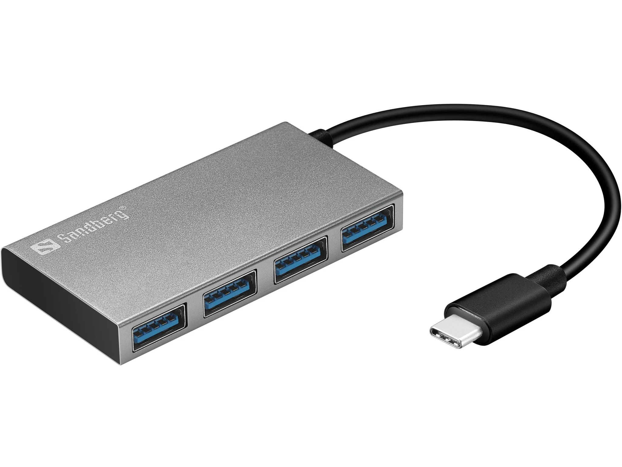 Sandberg USB-C iki 4 xUSB 3.0 Pocket Hub