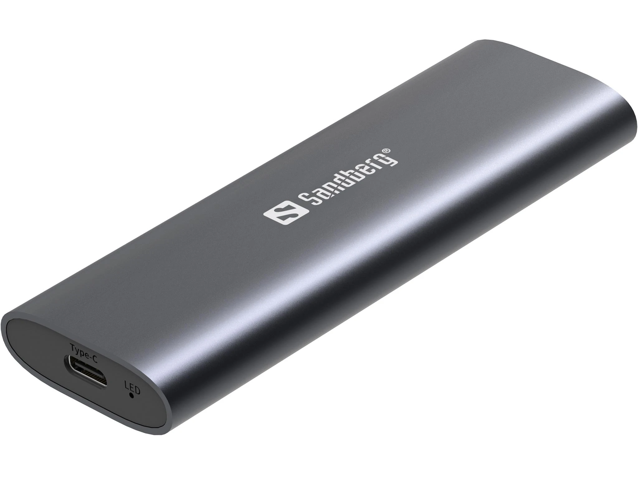 Sandberg USB 3.2 dėklas, skirtas M.2+NVMe SSD