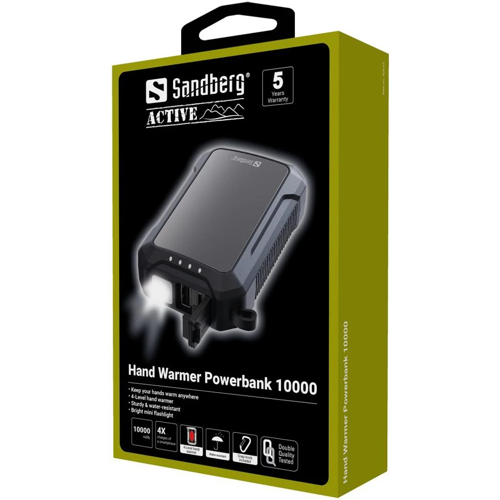 Sandberg rankų šildytuvas Powerbank 10000