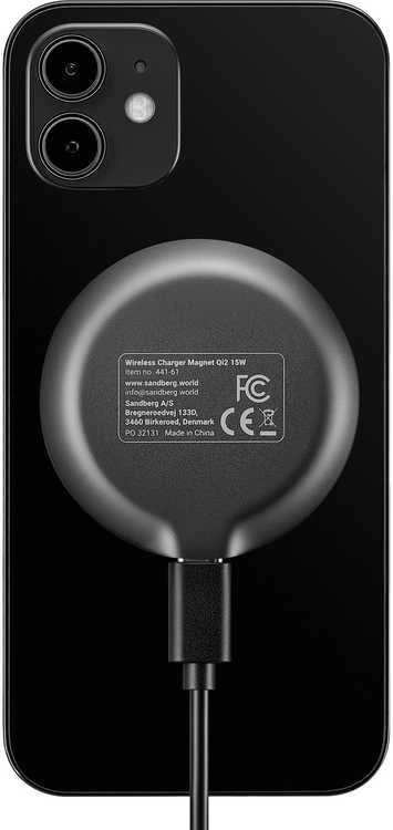 Sandberg Wireless Charger Magnet Qi2 15W