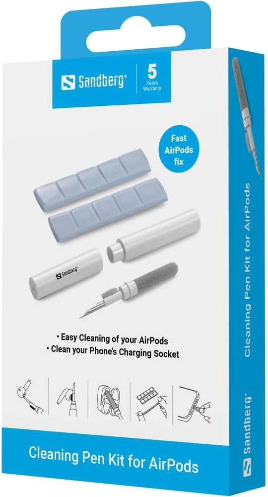 Sandberg Cleaning Pen Kit skirta AirPods