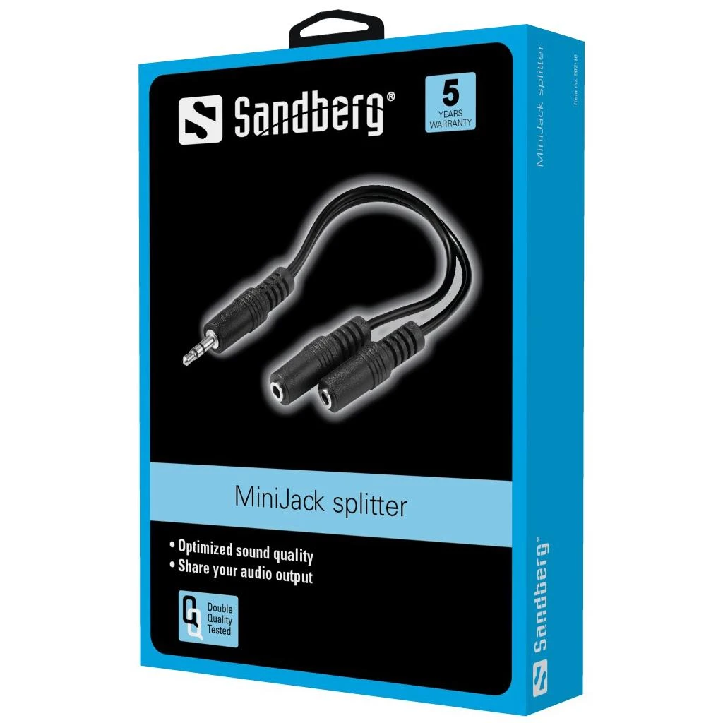 Sandberg MiniJack skirstytuvas 1-> 2