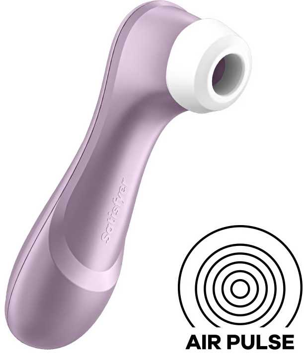 Satisfyer - Pro 2 oro impulsų stimuliatorius violetinis