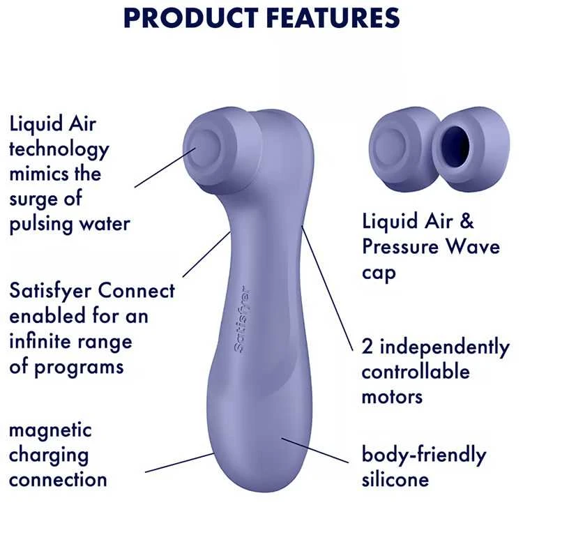 Satisfyer - Pro 2 Generation 3 Alyvinė