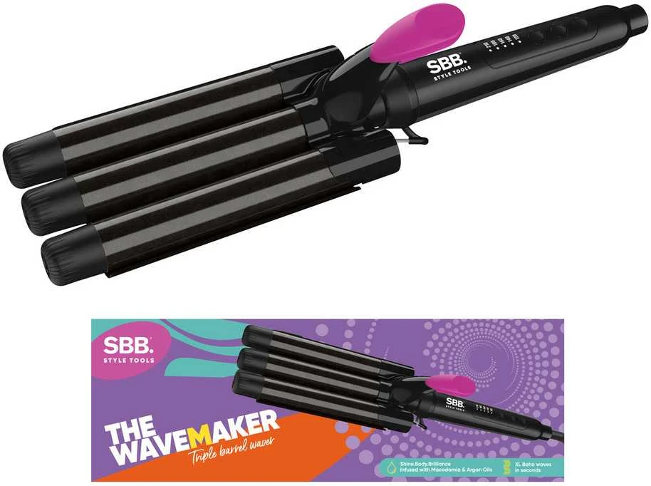 SBB. SBWV-2000-EU Wavemaker Triple Barrel Waver