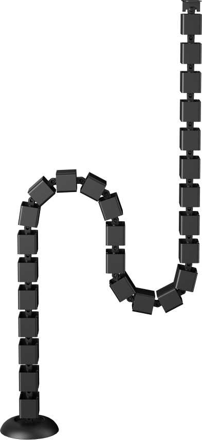Sbox CC-1016B Cable Management Juodas