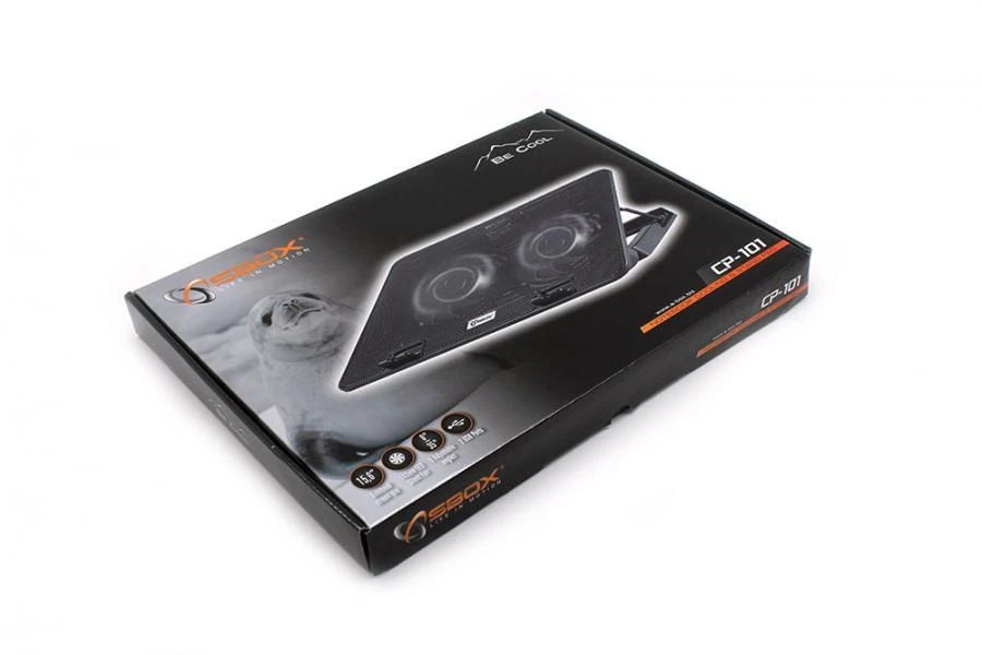 Sbox Technology Sbox CP-101 aušinimo stovas skirtas 15.6 kompiuteriams