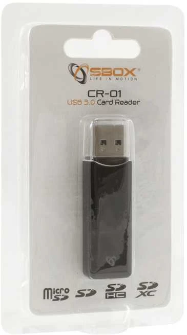 Sbox CR-01 kortelių skaitytuvas