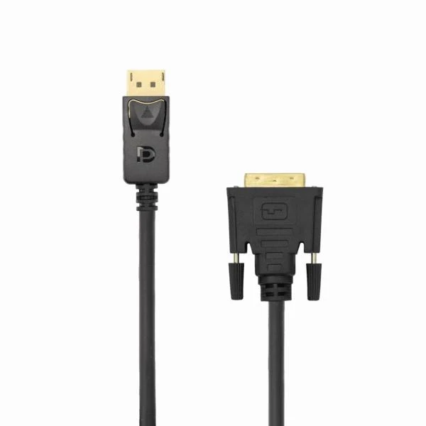 DisplayPort į DVI 2 metrų laidas jungtimis