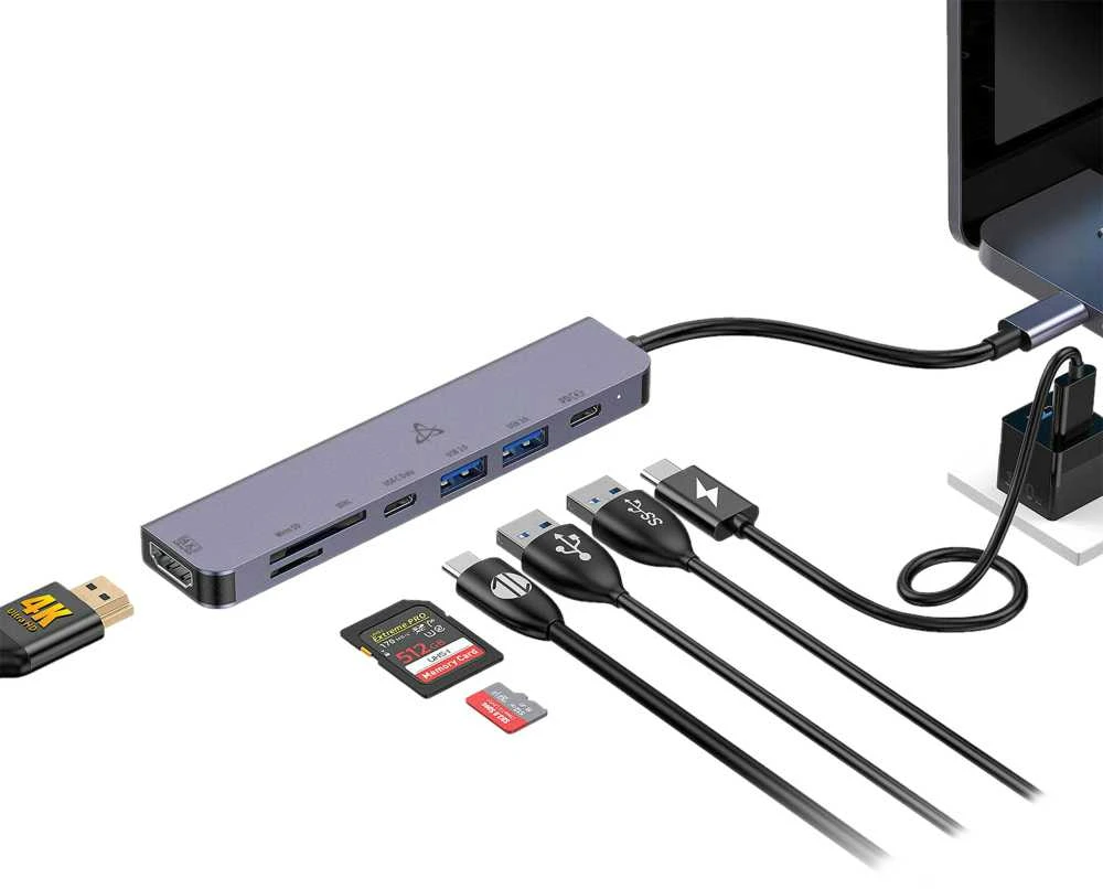 Sbox H-999 adapteris su jungtimis
