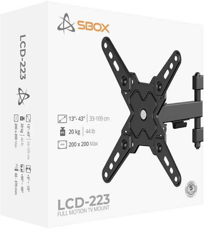 Laikiklis Sbox LCD-223-2 (13-43/20kg/200x200)