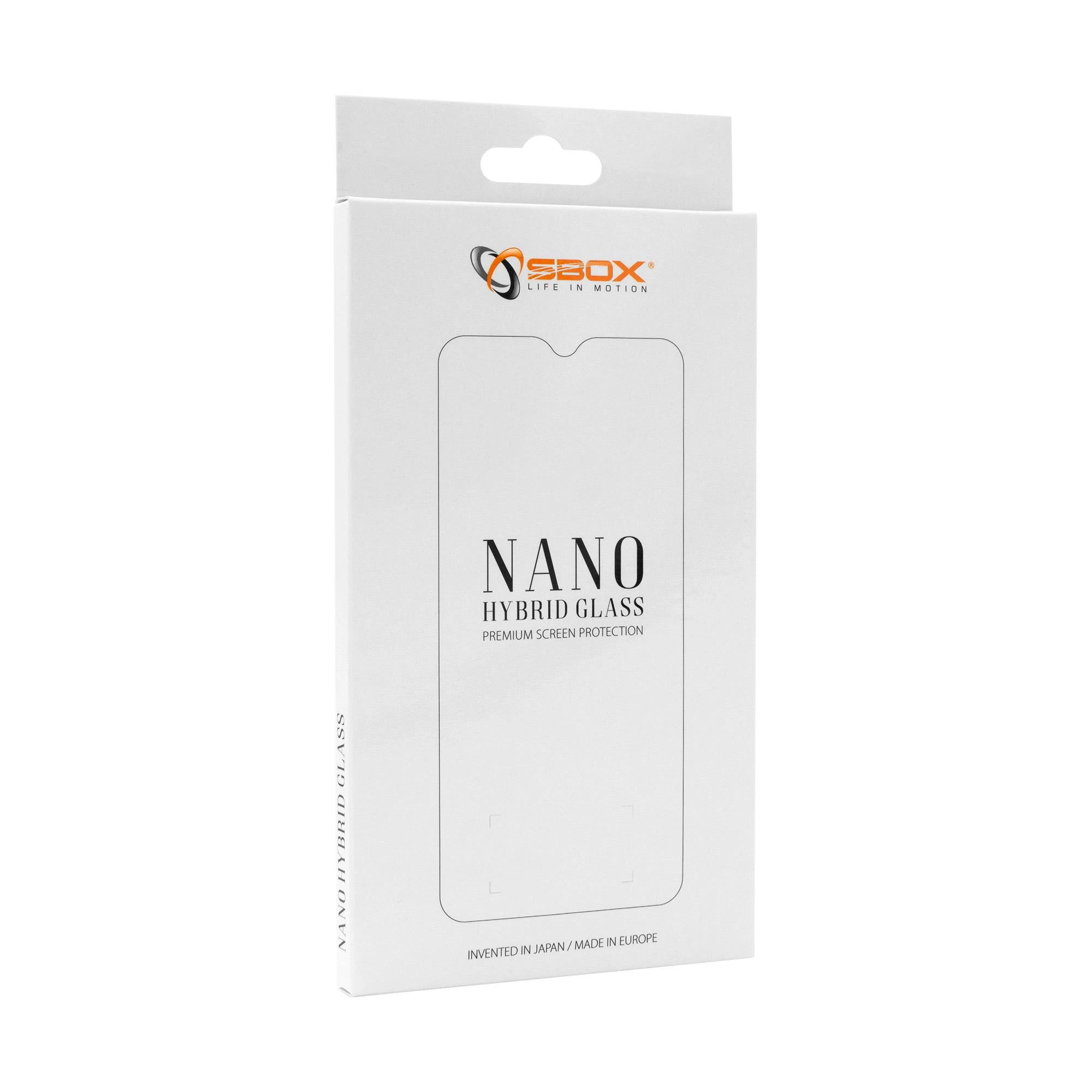 SBOX Screen Protector Nano Hybrid Glass 9H skirtas Apple iPhone 12 PRO MAX (NHG-IPH-12 PRO MAX)