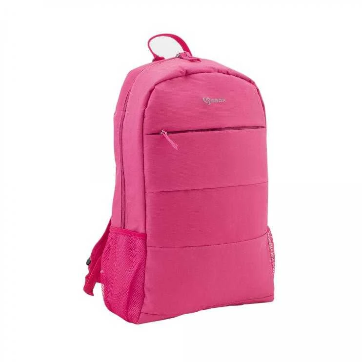 Rožinė kuprinė nešiojamam kompiuteriui Sbox Toronto 15,6"