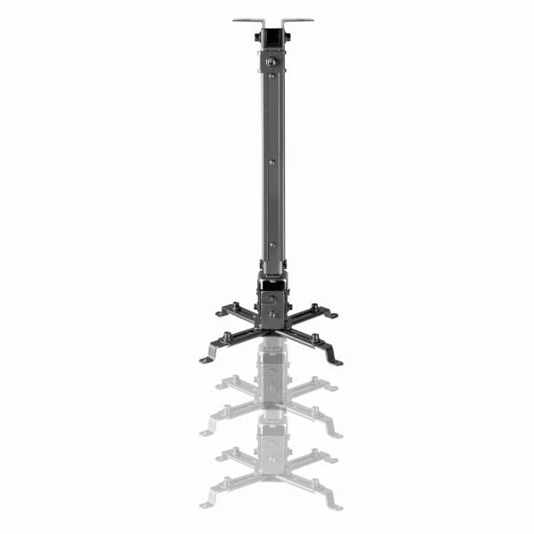 Sbox Technology SBOX projektoriaus lubinis laikiklis, Height Adjustable, Rotatable, Load Capacity iki 20 kg, juodos spalvos(PM-18M)