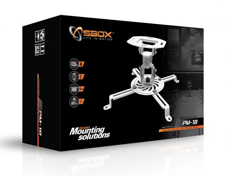 Sbox PM-18 Lubinis laikiklis projektoriui