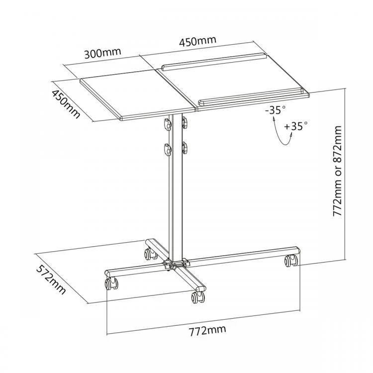 Sbox Technology Sbox Projektorius Floor Stand PFS-2