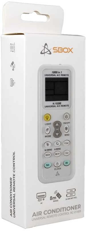 Sbox RC-01408 universalus nuotolinio valdymo pultas oro kondicionieriui