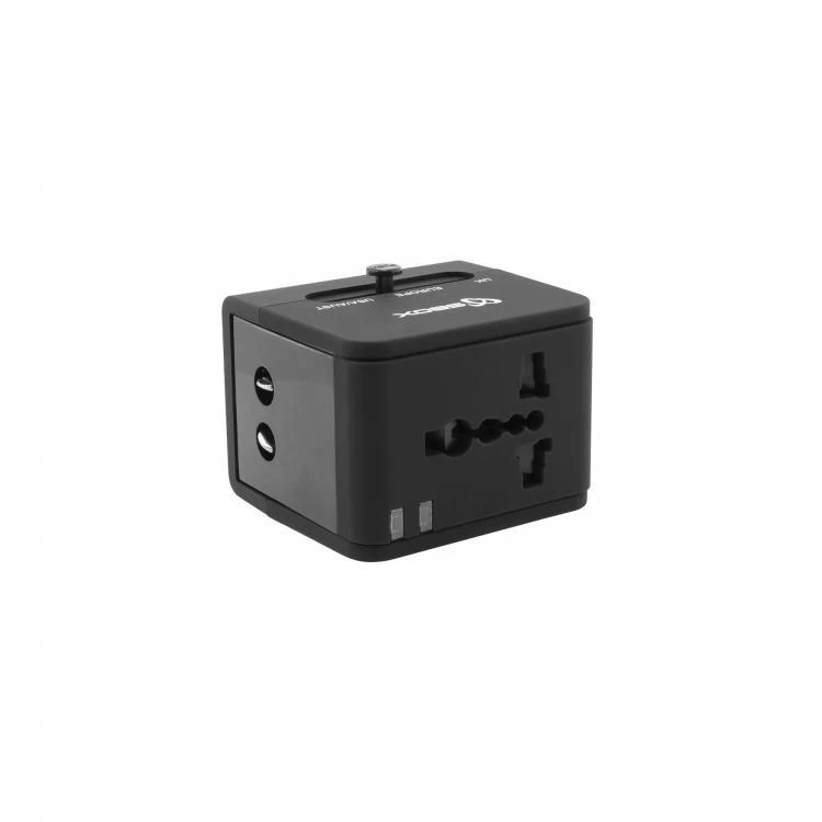 Sbox Technology SBOX Universal Travel Adapteris, juodos spalvos (TA-23)