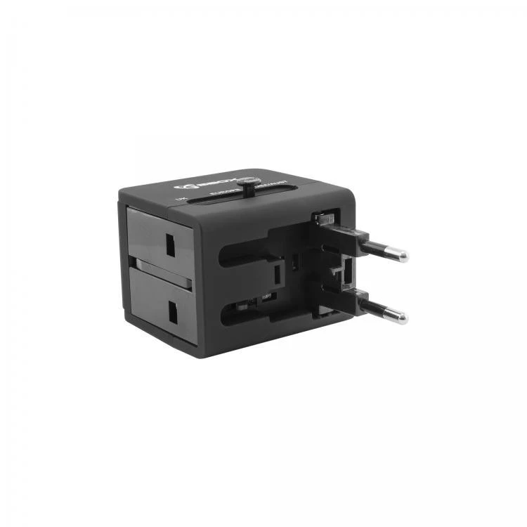 Sbox Technology SBOX Universal Travel Adapteris, juodos spalvos (TA-23)