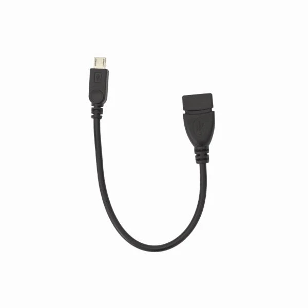 Sbox Technology USB A–microUSB laidas, 0,1 m, juodas