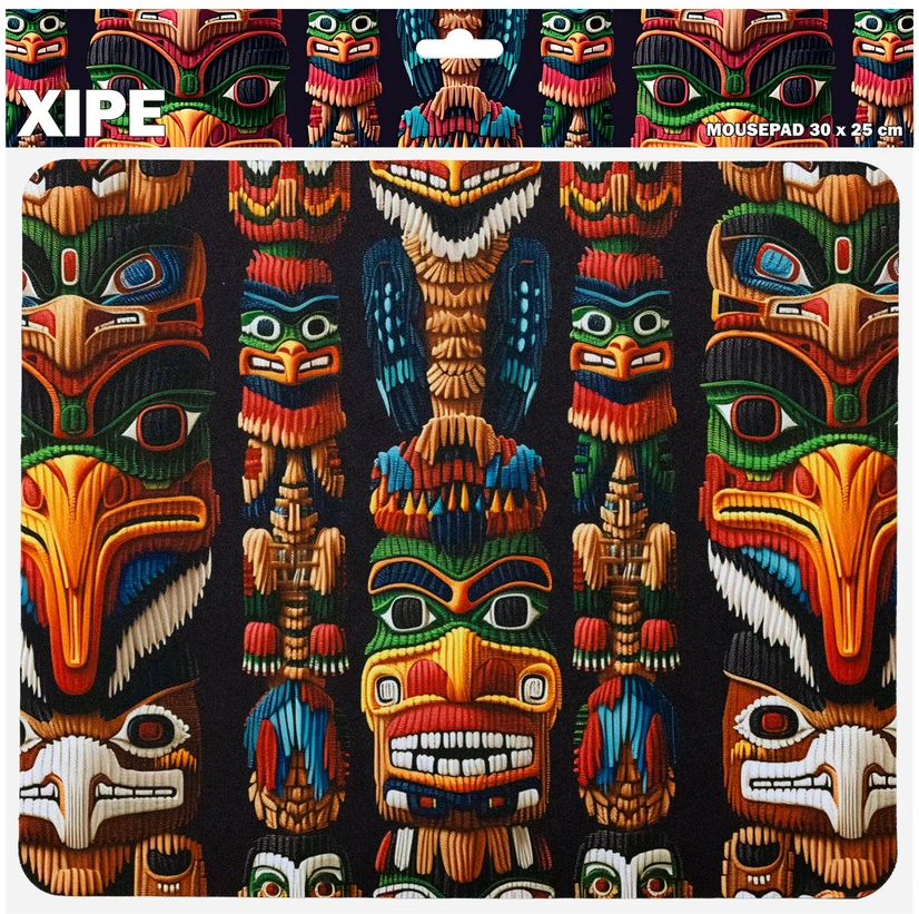 Sbox XIPE M MP-08 300x250mm Pelės kilimėlis, Juodas With Print