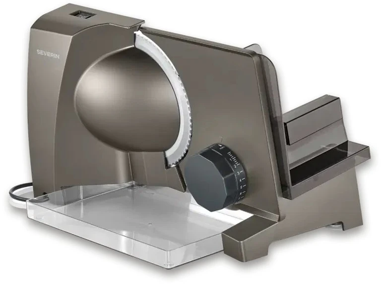Severin AS 3918 Pjaustyklė elektrinė 2 noże dark inox-aliuminio