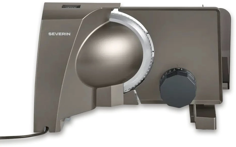 Severin AS 3918 Pjaustyklė elektrinė 2 noże dark inox-aliuminio