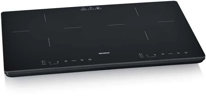 Severin DK 1033 Juodas Countertop 60 cm Zone induction hob 2 zone(s)