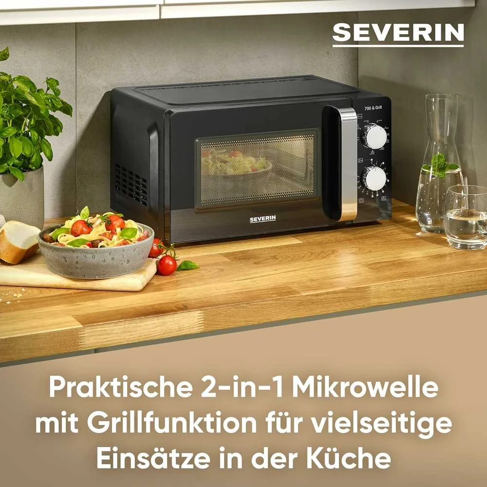 Severin mikrobangų krosnelė Severin MW 7781 mikrobangų krosnelė su griliu