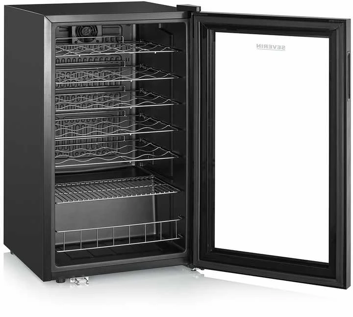 SEVERIN WKS 8908 Šaldytuvas do wina 33 butelki 95L juoda