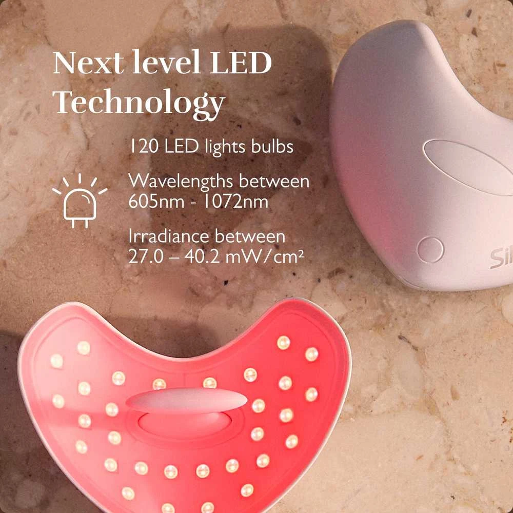 Lūpų LED kaukė natūraliai putlesnėms lūpoms Silk'n LumiLips
