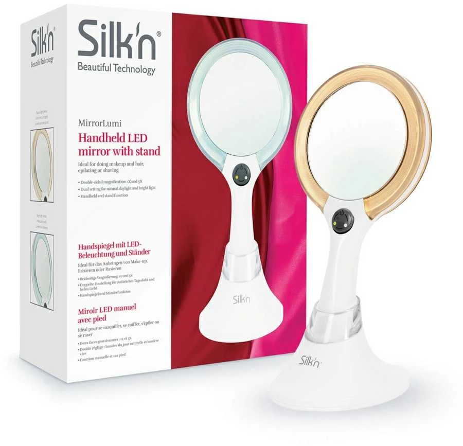 Vaizdą didinantis veidrodis (X1/X5) Silk'n Mirror Lumi su LED apšvietimu