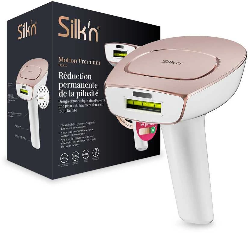 „Silk’n-Motion Premium 600 IPL“ plaukų šalinimo prietaisas