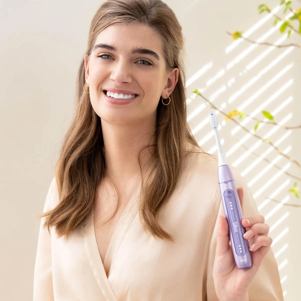 Elektrinis dantų šepetėlis Silk'n SonicYou Violetinė