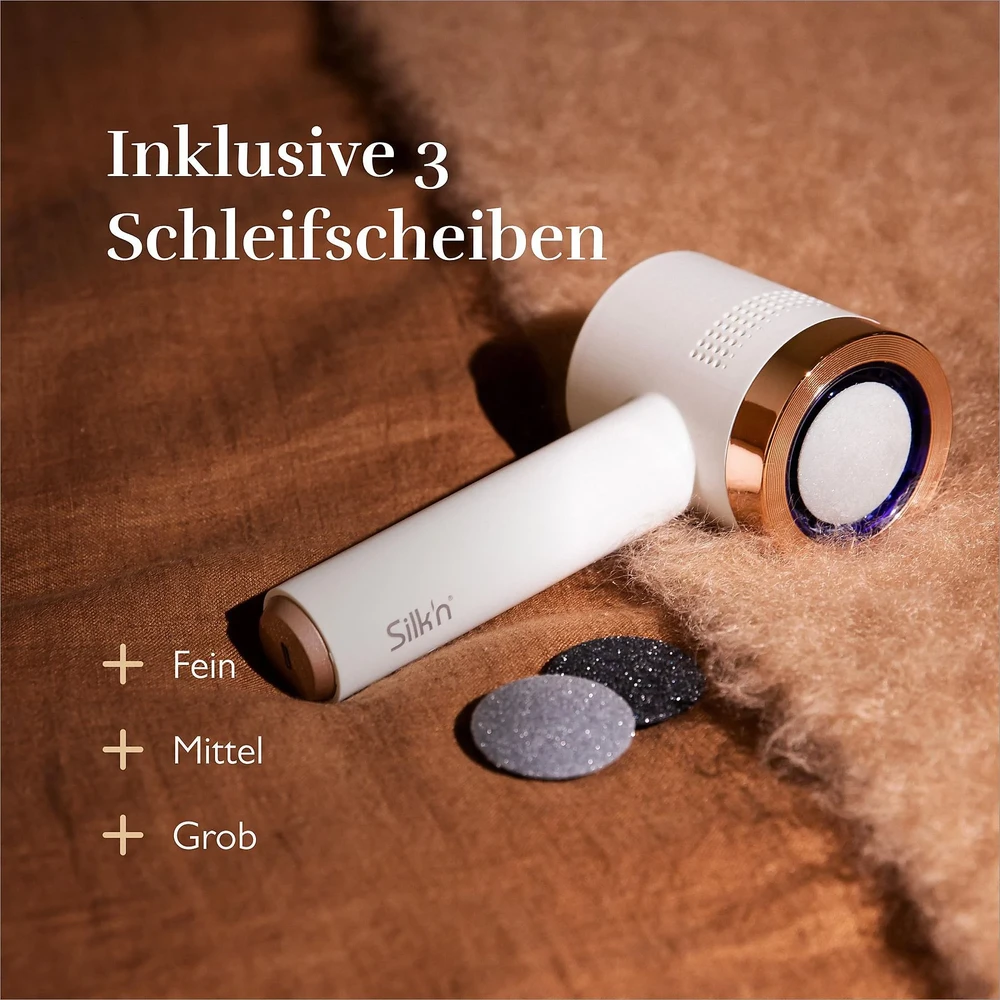 Elektrinis pėdų šveitiklis Silk'n VacuPedi Rose Gold