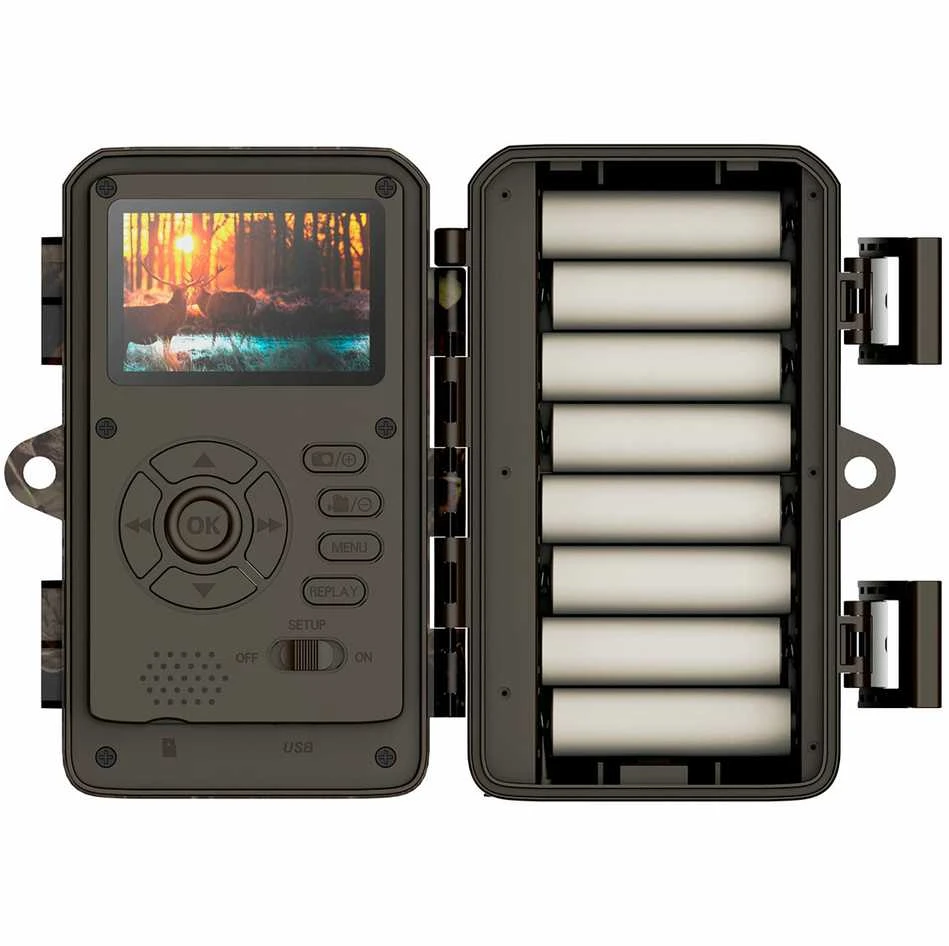 SJCAM M50 rudos spalvos kamerų gaudyklė
