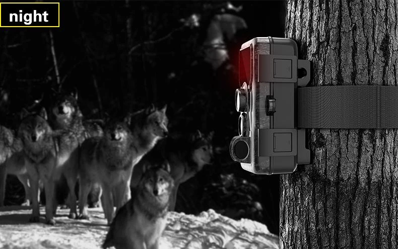 SJCAM M50 rudos spalvos kamerų gaudyklė