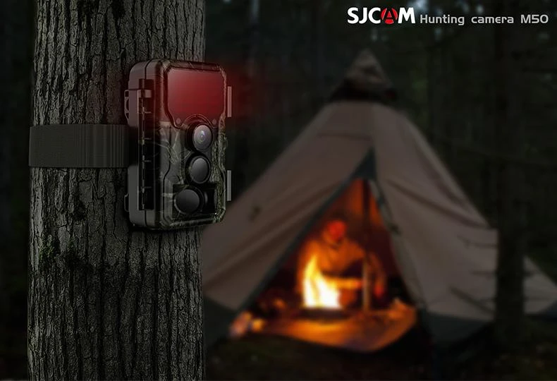 SJCAM M50 žaliosios kameros gaudyklė