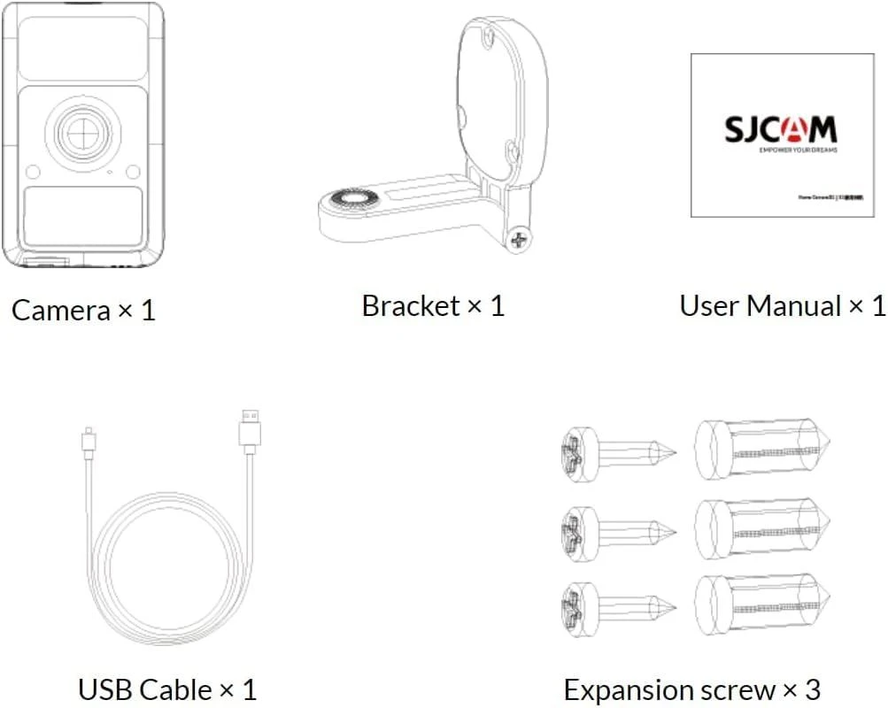 Namų saugumo kamera - SJCAM S1