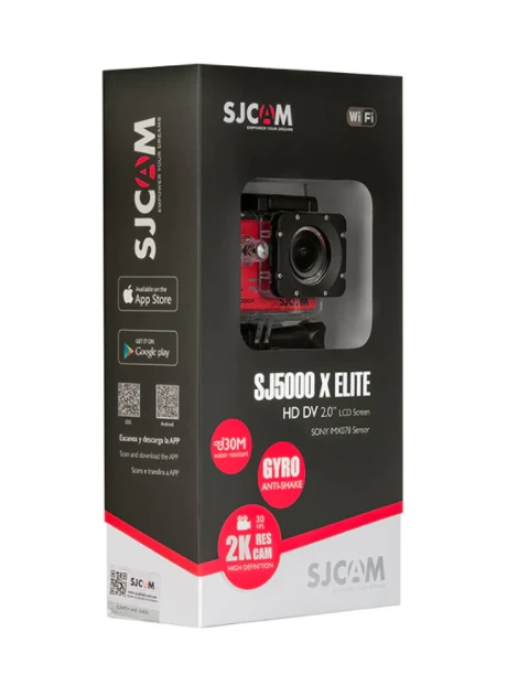 SJCAM SJ5000X sidabro spalvos