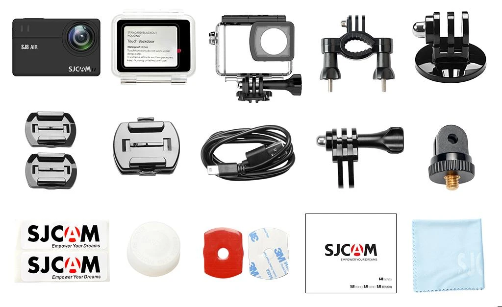 SJCAM SJ8 AIR baltos spavos