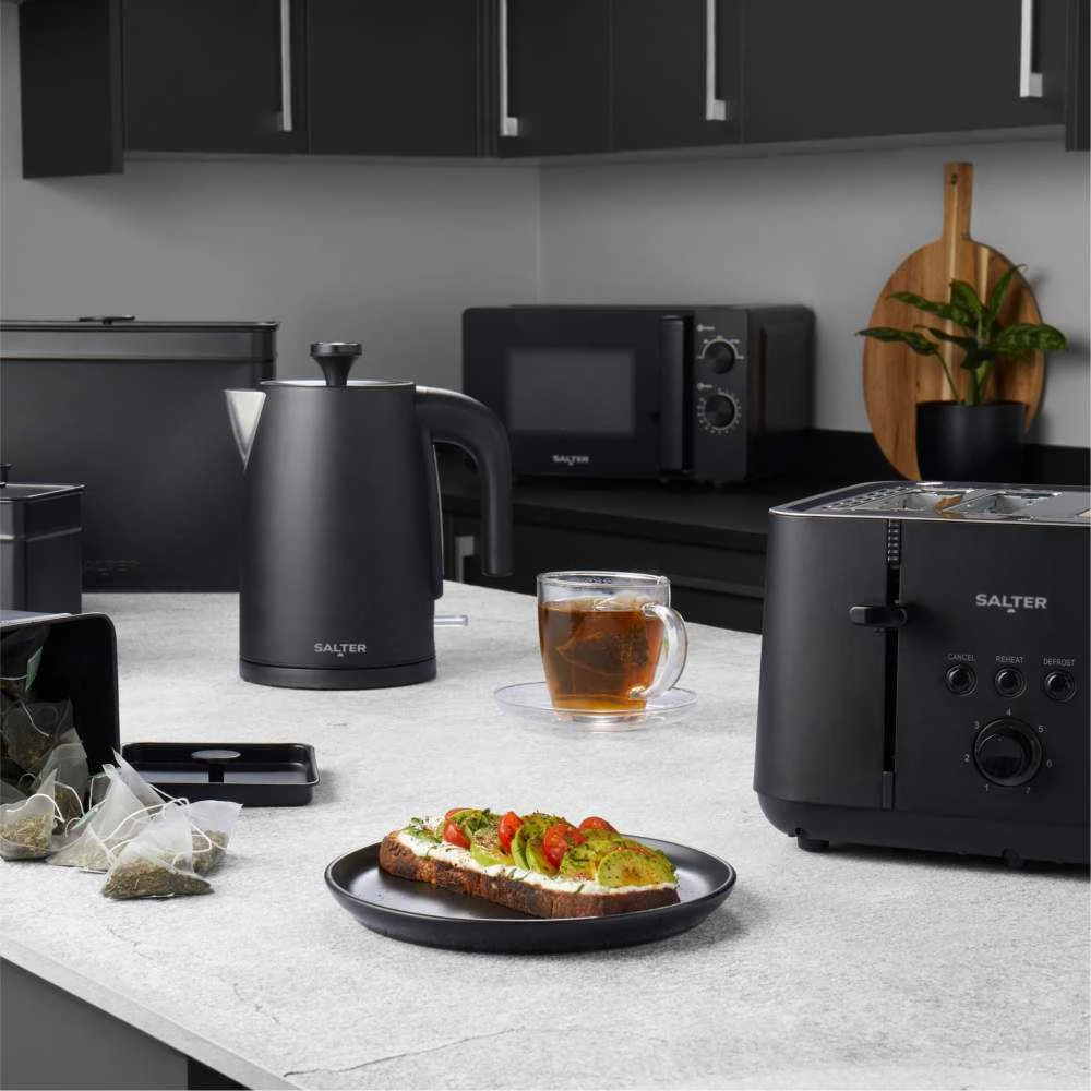 Skrudintuvas Salter EK5565MBLKFVDE Kuro 4-Slice Toaster