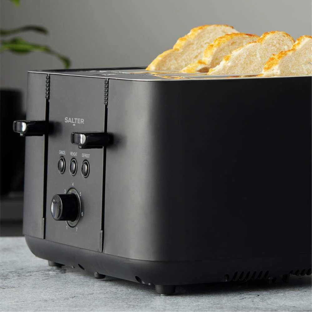 Skrudintuvas Salter EK5565MBLKFVDE Kuro 4-Slice Toaster