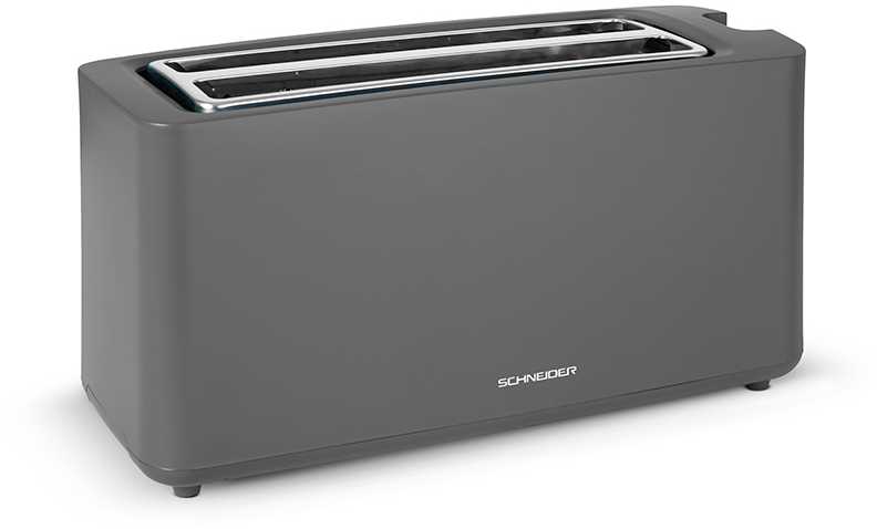 Skrudintuvas Schneider Elektro sprzęty i priedai Fjord Collection Long Slot Toaster Juodas