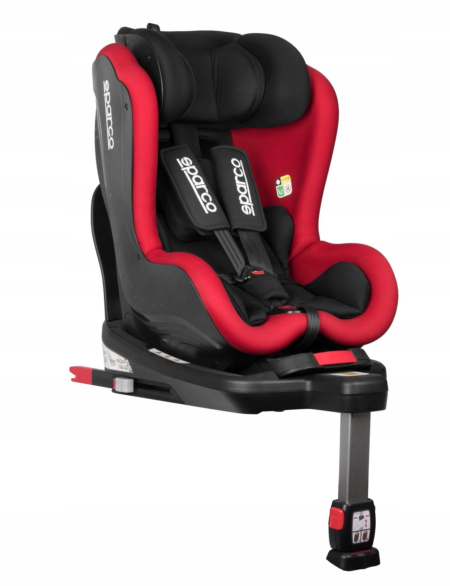 Sparco SK500I Juodas-Raudona (SK500IRD) Max 18 Kg