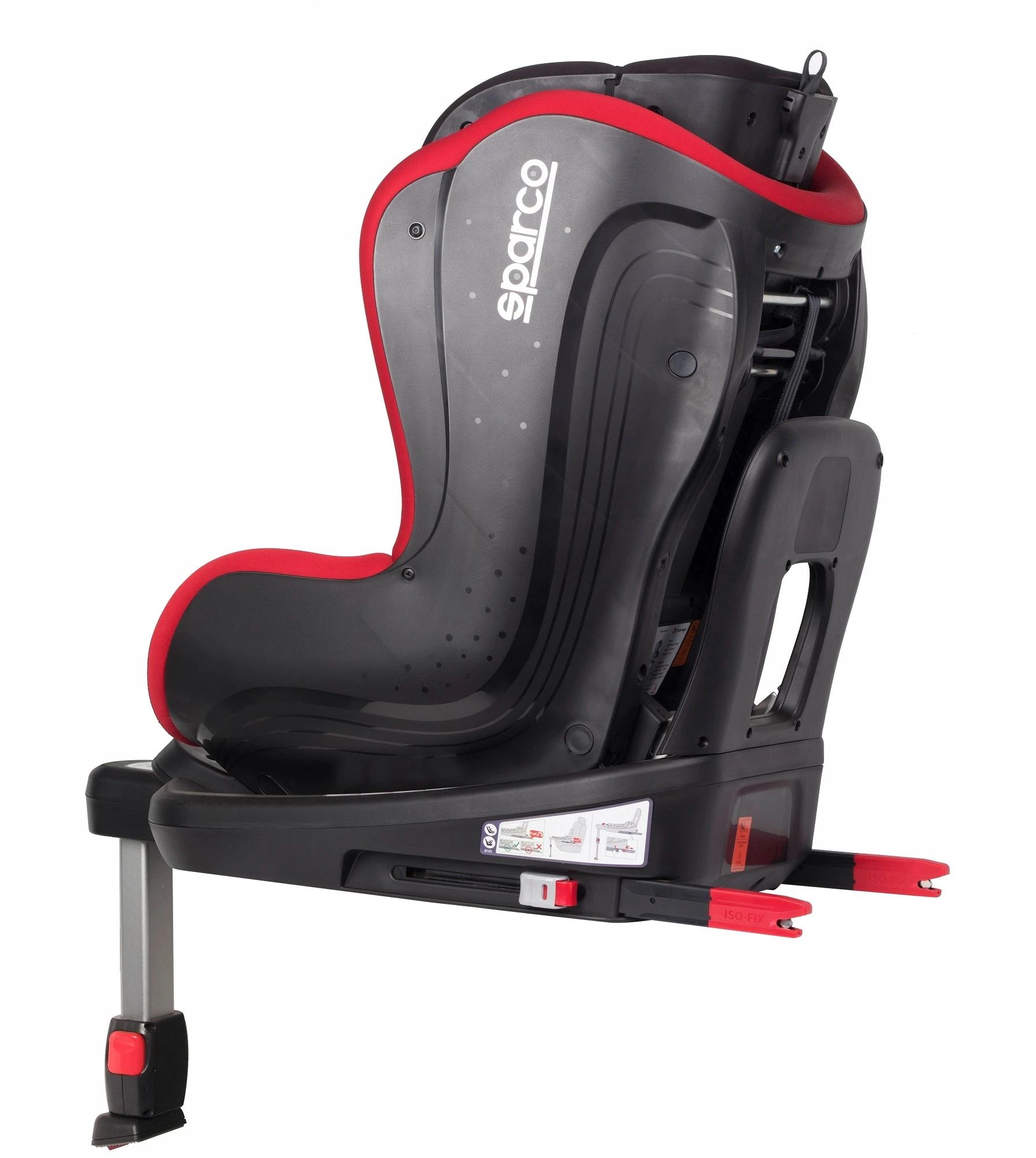 Sparco SK500I Juodas-Raudona (SK500IRD) Max 18 Kg